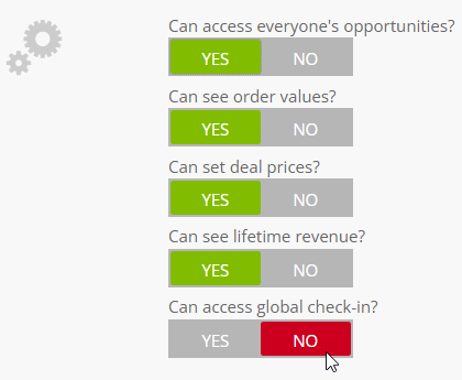 Limit access to Global Check-in in Current RMS