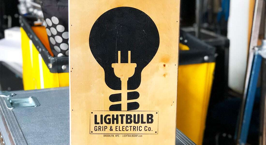 On set with Lightbulb Grip & Electric | Current RMS