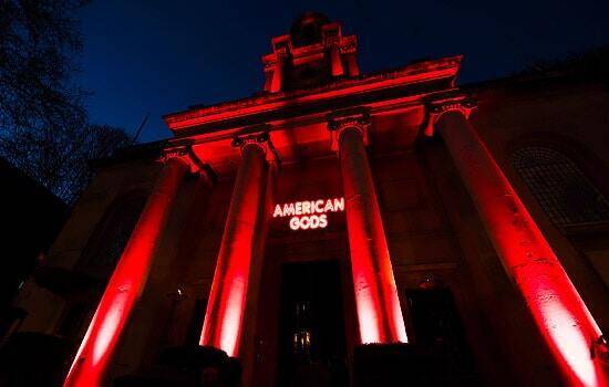 Lux Technical - American gods lighting display