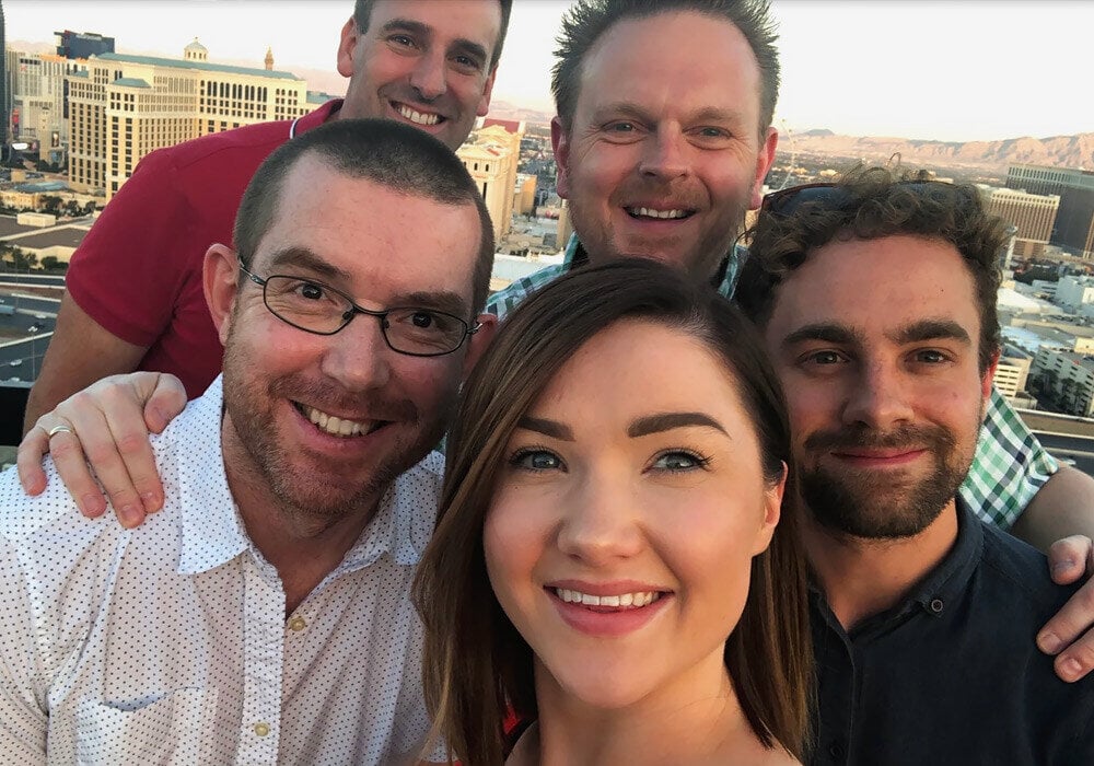 Current-RMS team on top of Rio Hotel Las Vegas