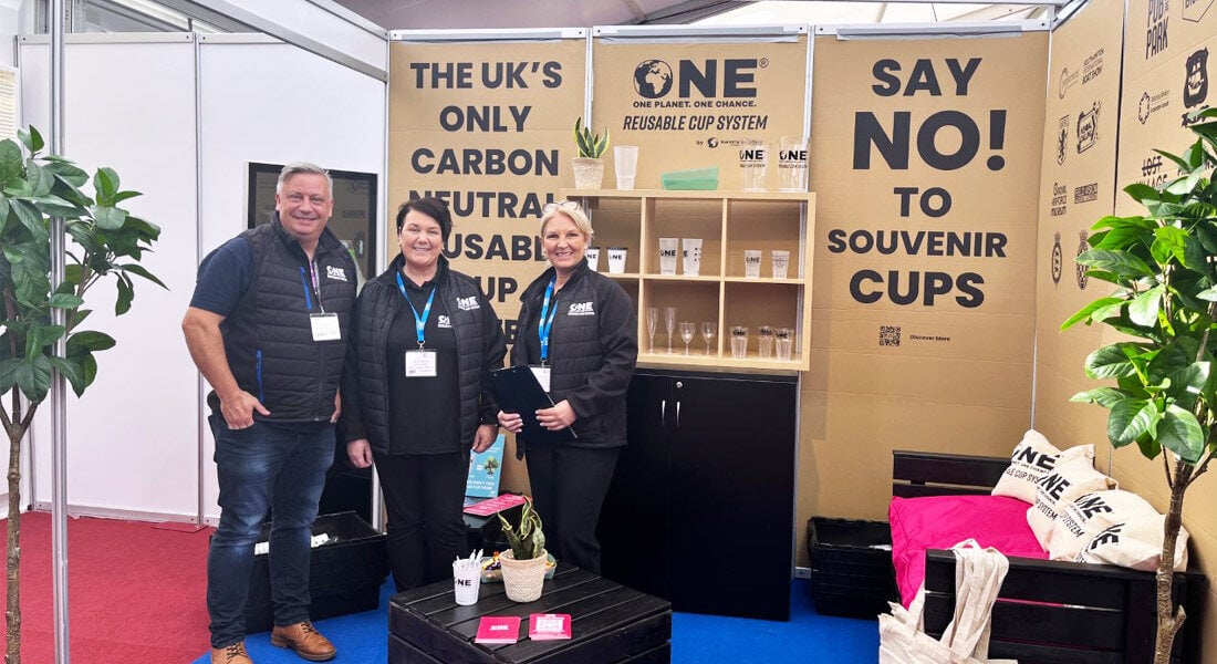 Event Cup Solution Ltd team at Showmans Show 2022