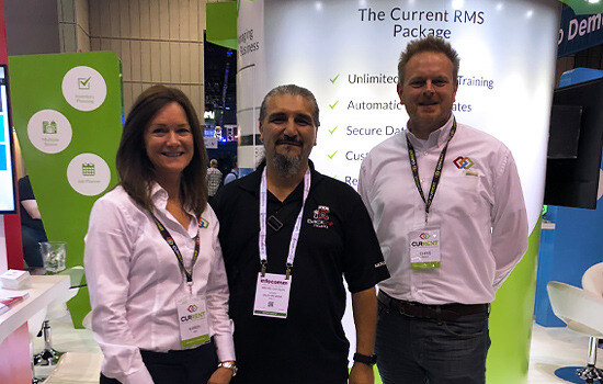 Chris and Karen with Michel from Backline Miami | Current RMS