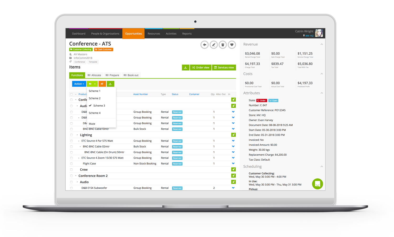 Choose individual scan sounds for your users in Current RMS