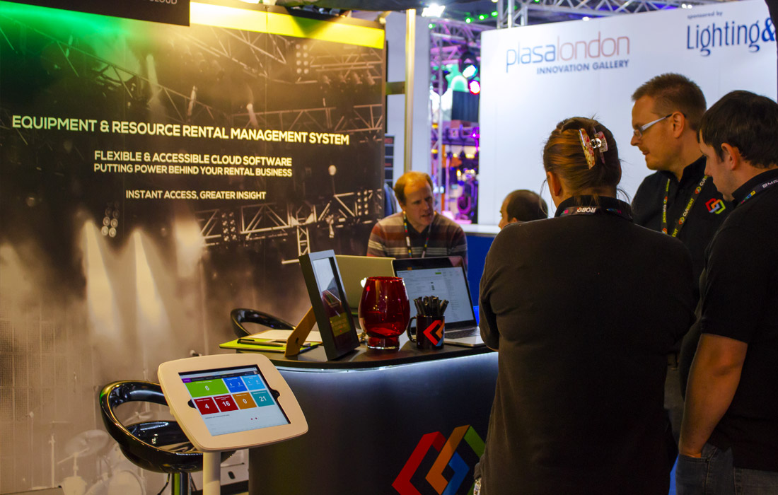 Rental Management in the Cloud at PLASA London 2014