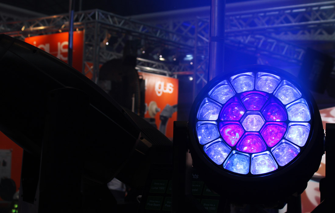 Incredible lighting equipment on display at PLASA London.