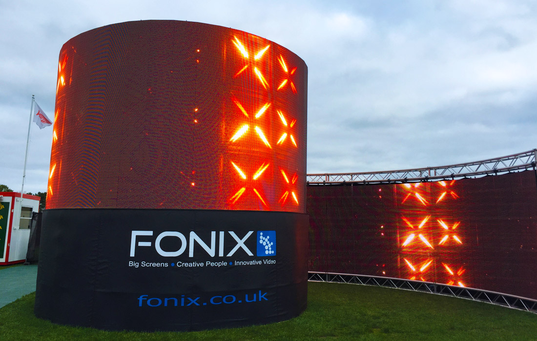 Impressive looking displays from Fonix – lovely company to work with.