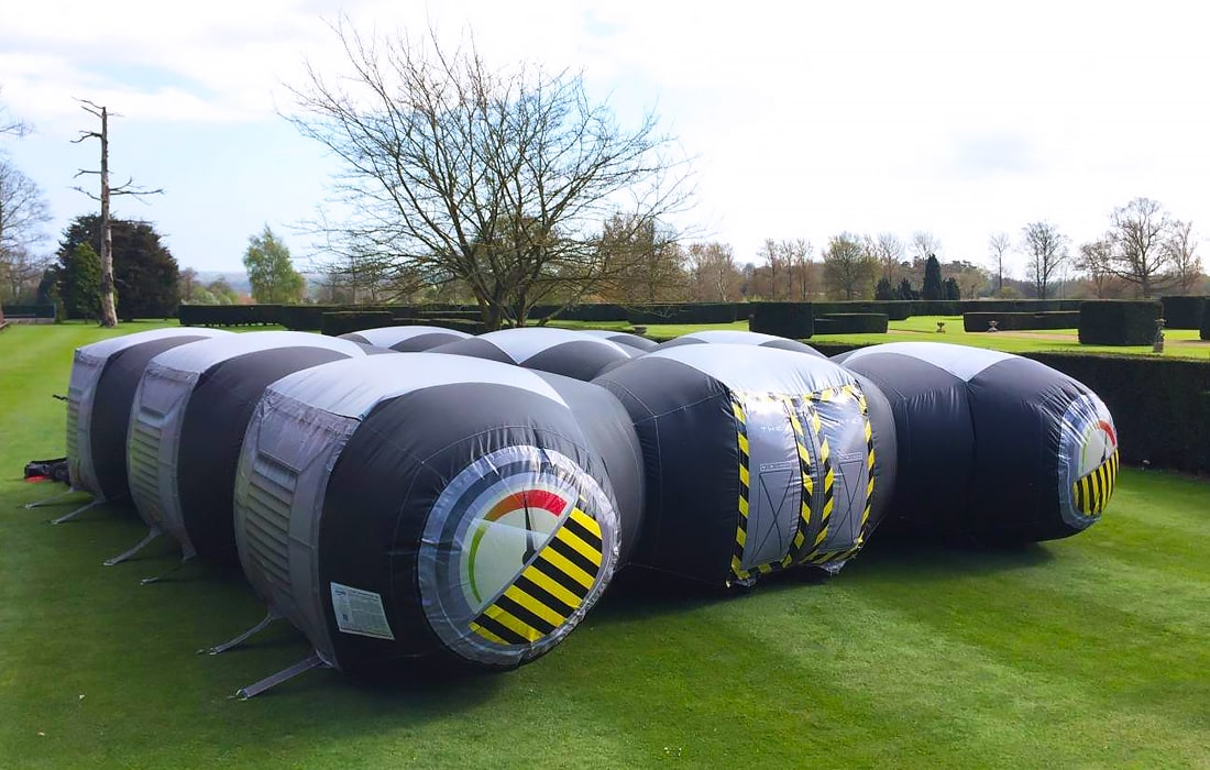 Their Inflatable Mobile Laser Tag Arena is perfect for all ages!