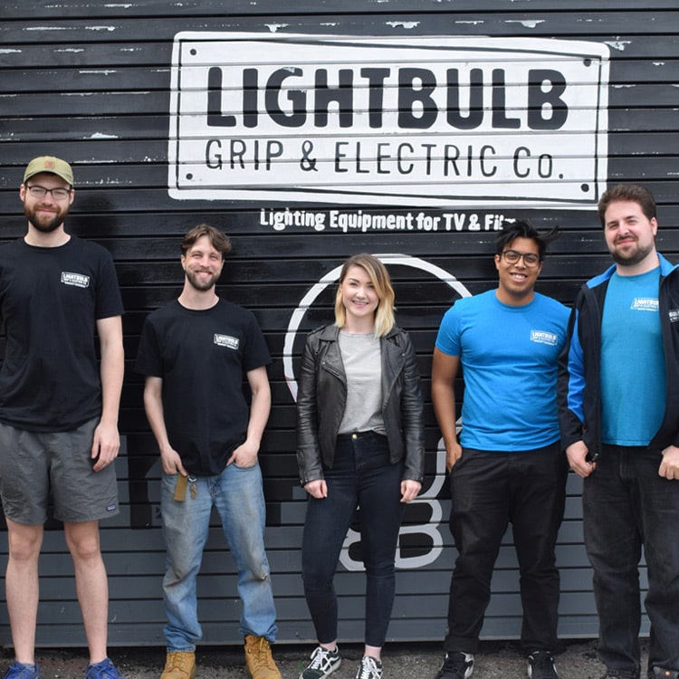 Current RMS visited Lightbulb Grip & Electric in Brooklyn, New York