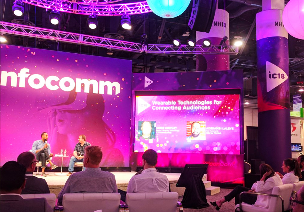 Wearable Tech at infoComm2018