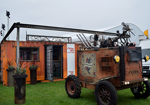 Flying Hire at Showmans Show 2017