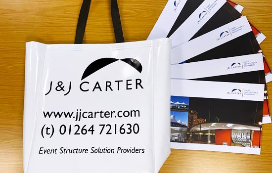 J & J Carter goodie bags at Showans show 2019